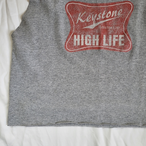 Keystone Lite Crop Muscle Tee Reworked - Picture 8 of 10